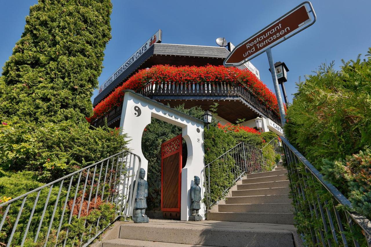 Themen Hotel Terrassen Cafe 바트뮨더암다이슈터 외부 사진